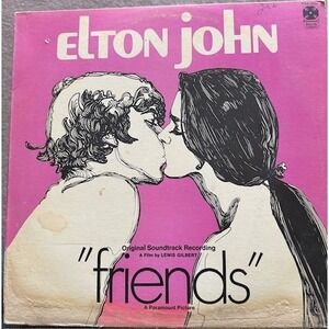 Elton John Friends Original Soundtrack Vinyl LP 1971 Paramount Records PAS-6004